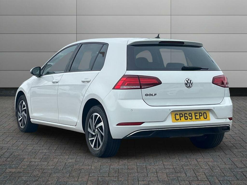 Volkswagen Golf 1.6 Tdi Match Edition Euro 6 Ss CP69EPO White #2