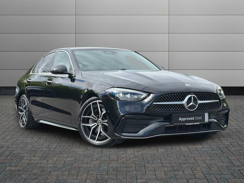 Mercedes-Benz C Class 1.5 C200h Mhev Amg Line Premium G-tronic Euro 6 Black