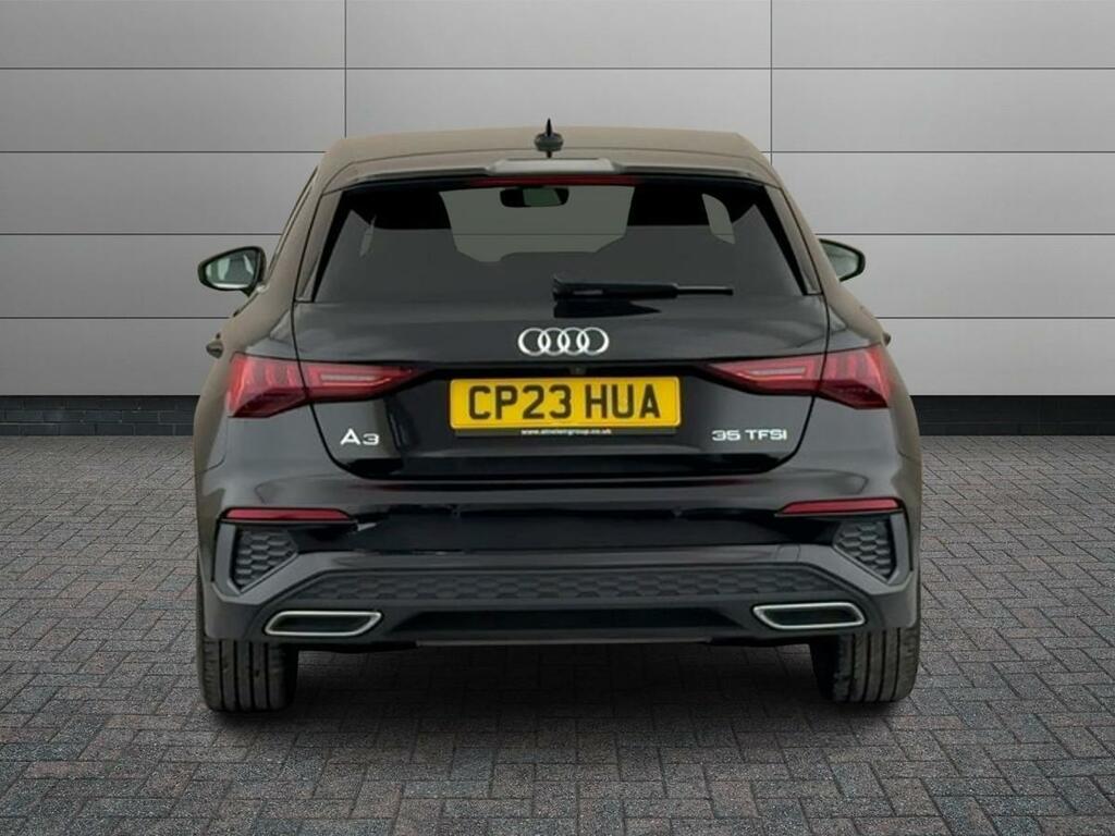 Audi A3 1.5 Tfsi 35 S Line Sportback S Tronic Euro 6 Ss Black #6