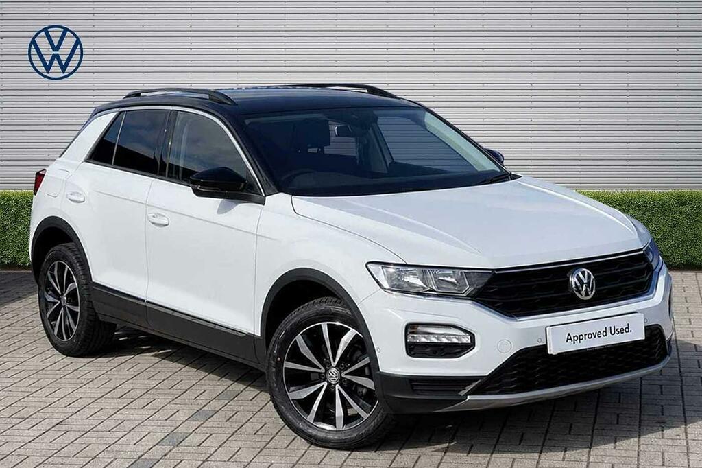 Volkswagen T-Roc 1.0 Tsi Design 115Ps Alloy Upgradesat Navpark White