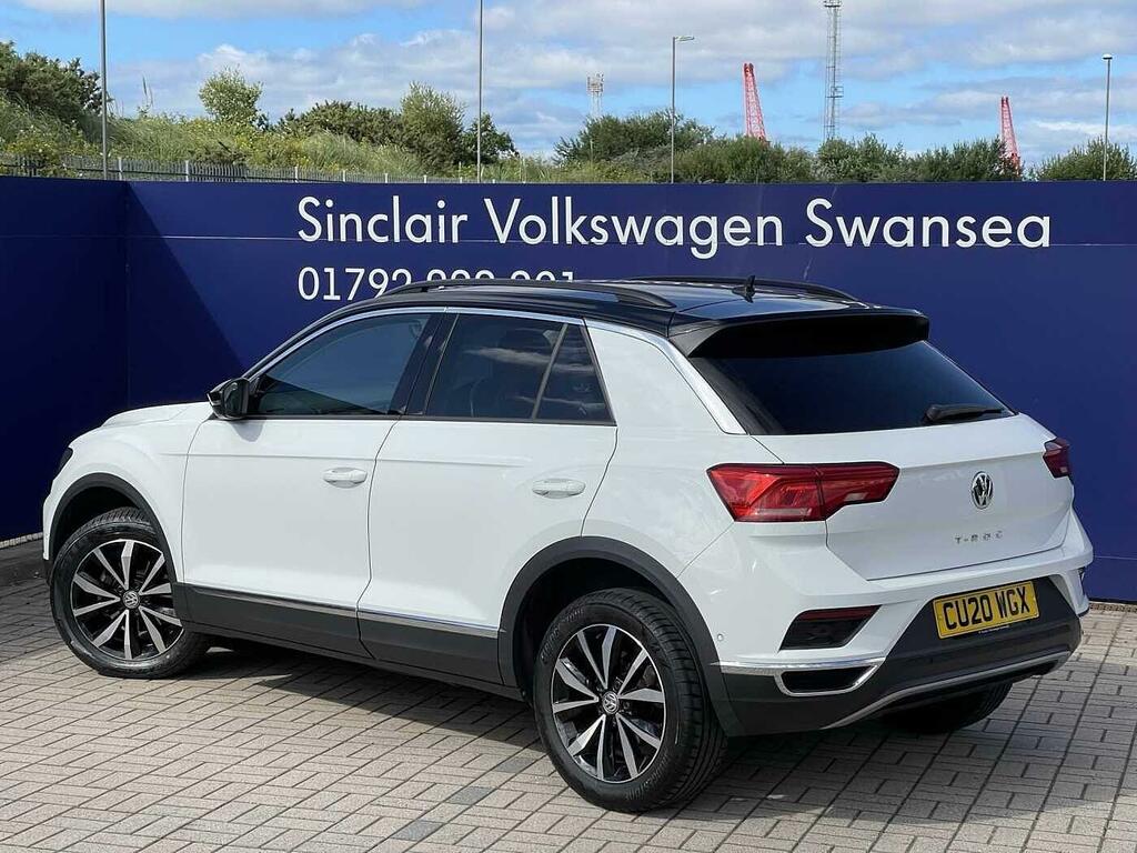 Volkswagen T-Roc 1.0 Tsi Design Euro 6 Ss CU20WGX White #3