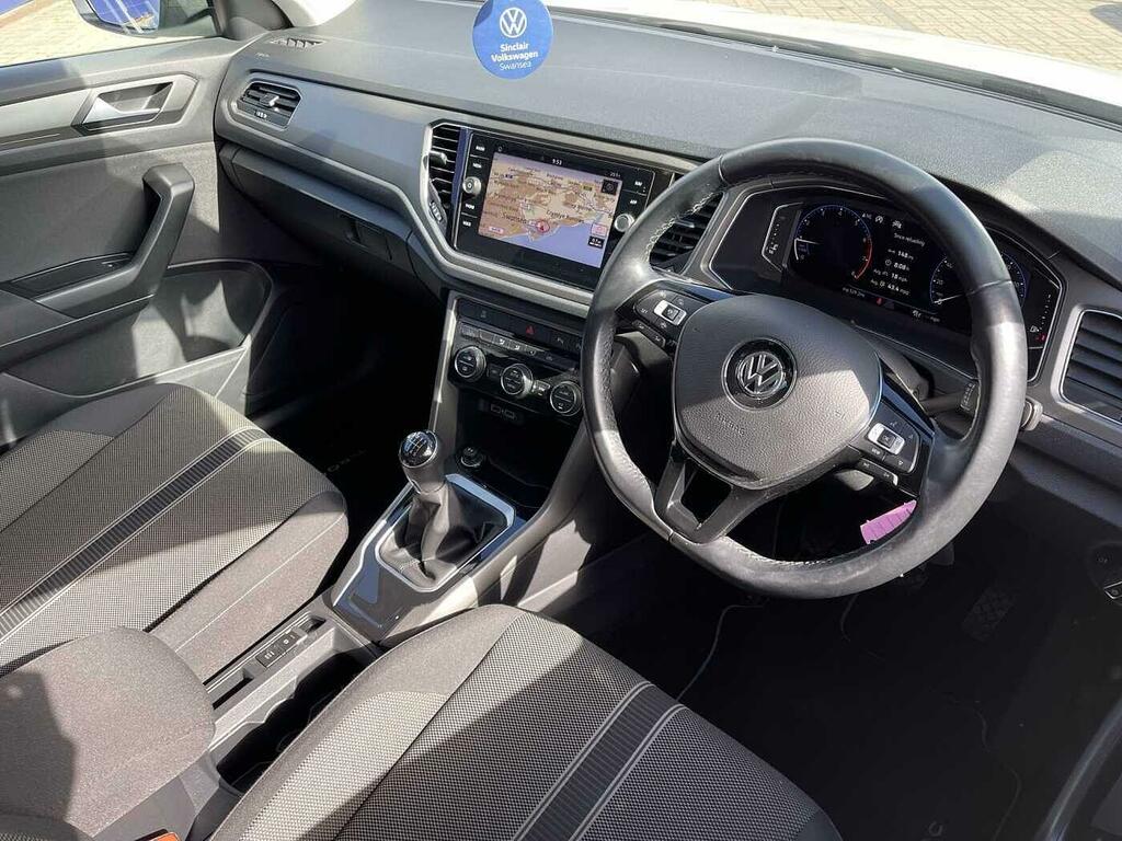 Volkswagen T-Roc 1.0 Tsi Design Euro 6 Ss CU20WGX White #6