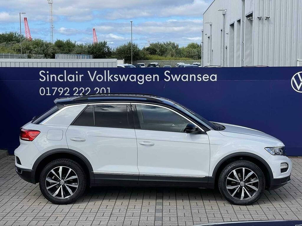 Volkswagen T-Roc 1.0 Tsi Design Euro 6 Ss CU20WGX White #4