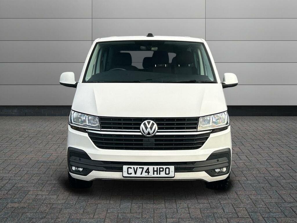 Volkswagen Transporter 2.0 Tdi 150 Highline Kombi Van Dsg White #2