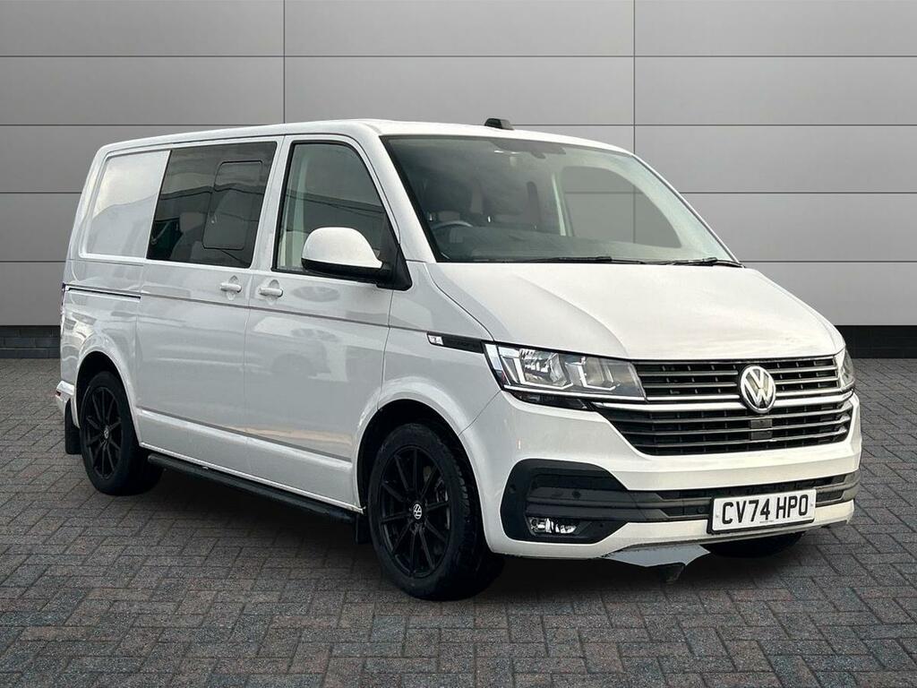 Volkswagen Transporter 2.0 Tdi 150 Highline Kombi Van Dsg White