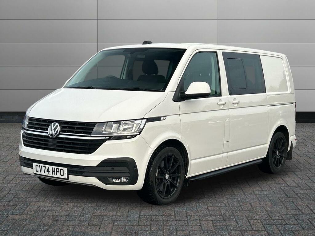 Volkswagen Transporter 2.0 Tdi 150 Highline Kombi Van Dsg White #3