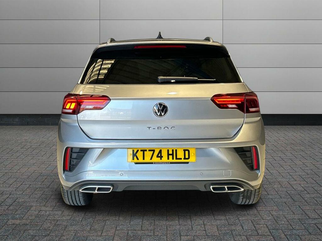 Volkswagen T-Roc 2.0 Tdi R-line Dsg Euro 6 Ss Silver #6