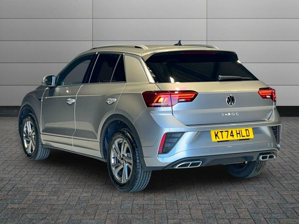 Volkswagen T-Roc 2.0 Tdi R-line Dsg Euro 6 Ss Silver #2