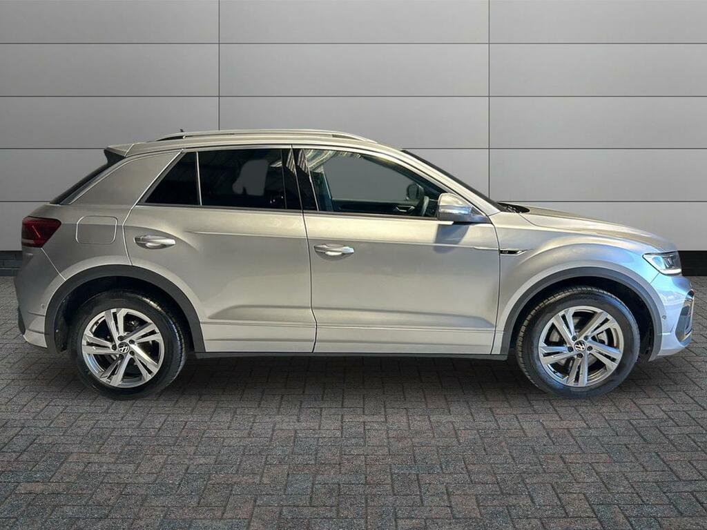 Volkswagen T-Roc 2.0 Tdi R-line Dsg Euro 6 Ss Silver #5