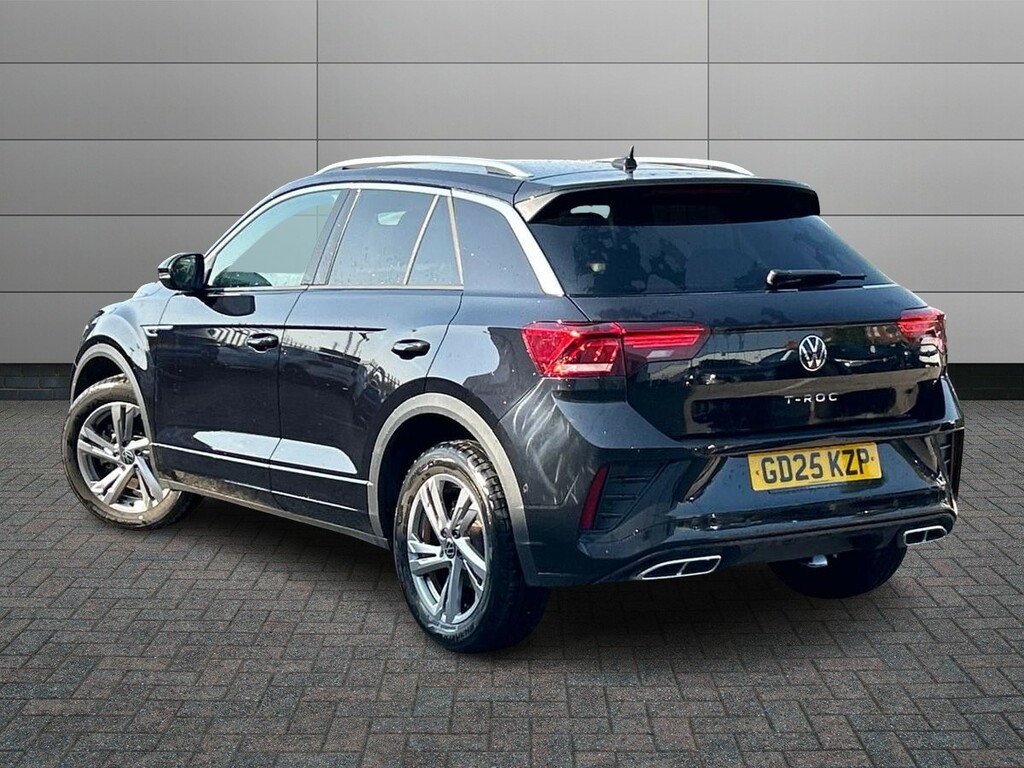 Volkswagen T-Roc 2.0 Tdi R-line Dsg Euro 6 Ss GD25KZP Black #2
