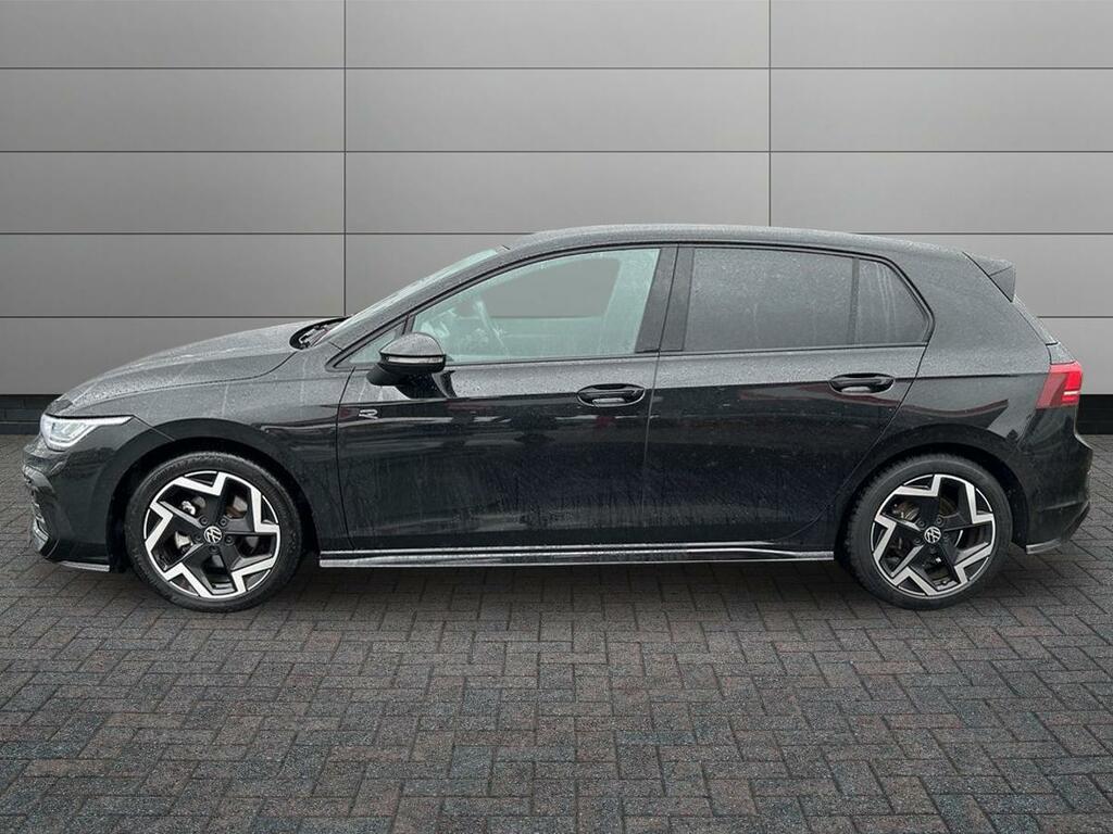 Volkswagen Golf 1.5 Etsi Mhev R-line Dsg Euro 6 Ss GL25JAU Black #5
