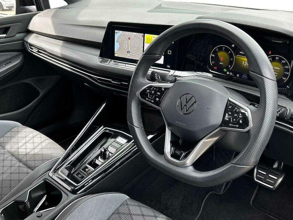Volkswagen Golf 2.0 Tdi R-line Dsg Euro 6 Ss DC73RWN Black #6