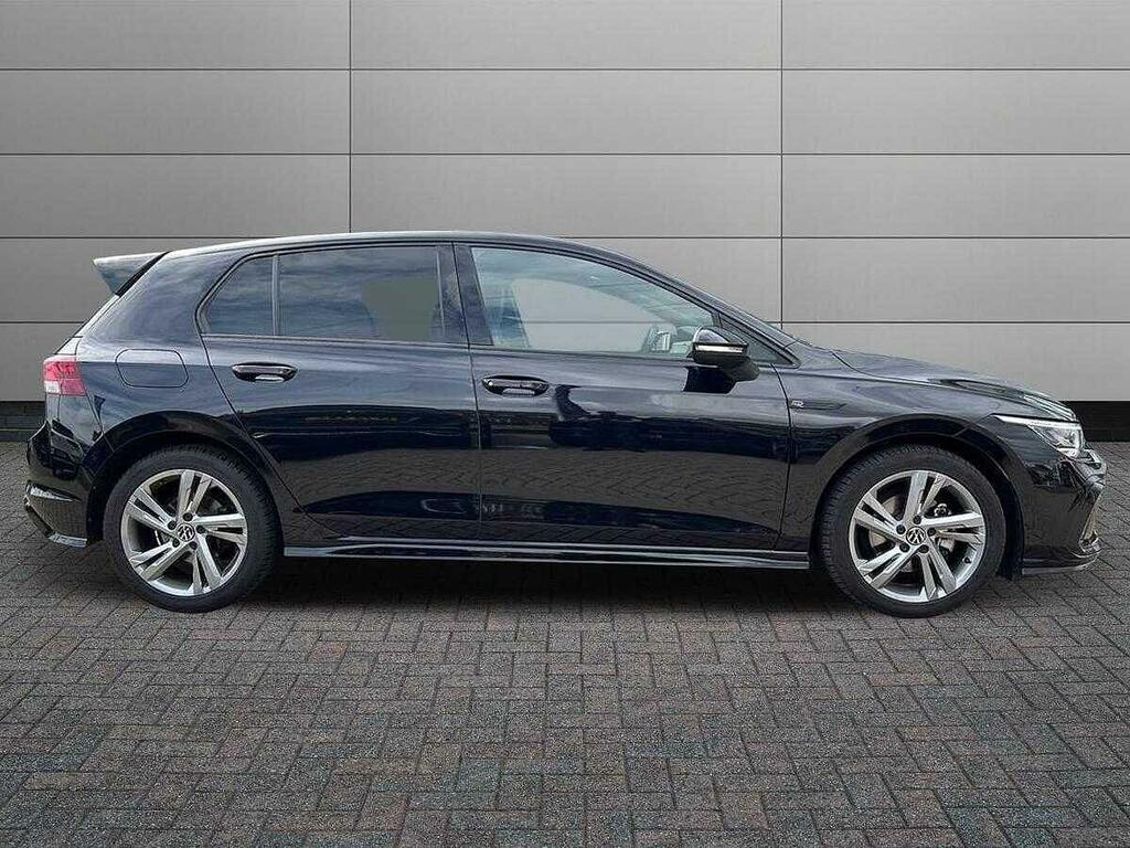 Volkswagen Golf 2.0 Tdi R-line Dsg Euro 6 Ss DC73RWN Black #4