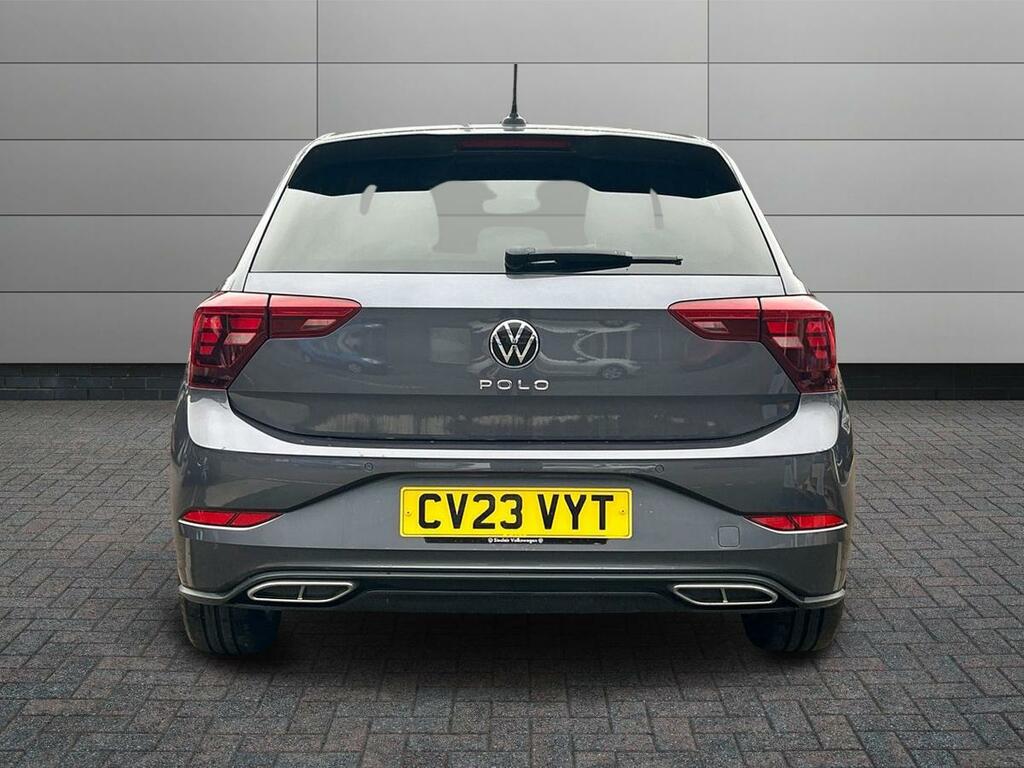 Volkswagen Polo 1.0 Tsi R-line Euro 6 Ss CV23VYT Grey #6