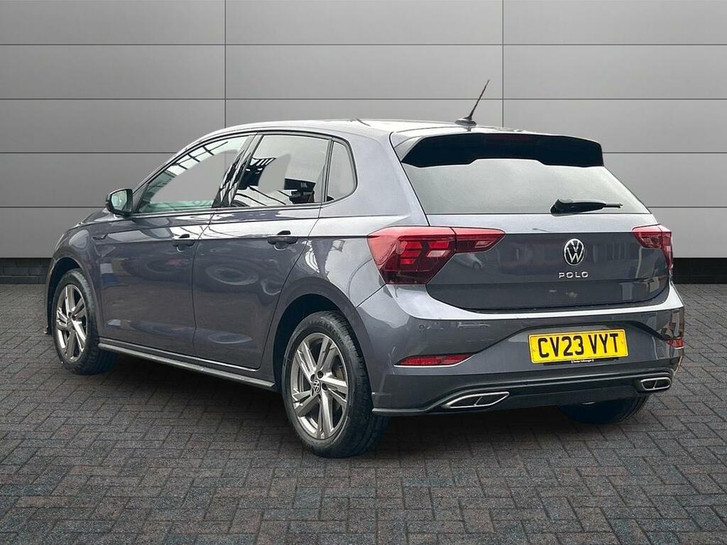 Volkswagen Polo 1.0 Tsi R-line Euro 6 Ss CV23VYT Grey #2