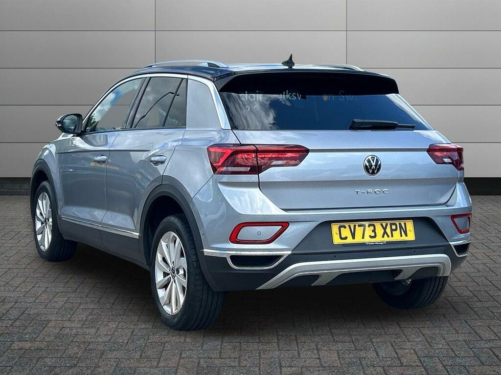 Volkswagen T-Roc 1.5 Tsi Style Dsg Euro 6 Ss CV73XPN Silver #2