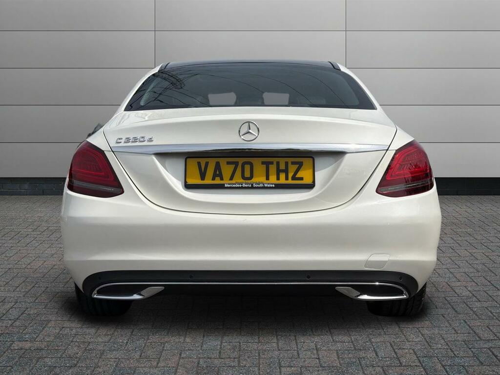 Mercedes-Benz C Class 2.0 C220d Sport Edition Premium Plus G-tronic E White #6