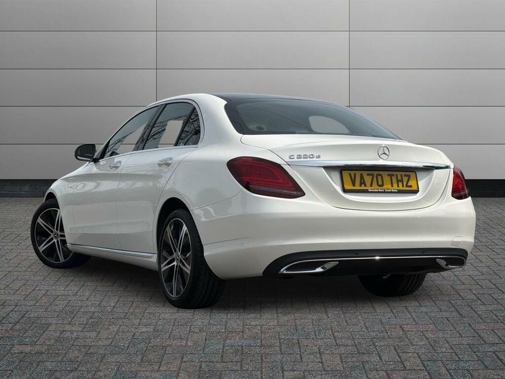 Mercedes-Benz C Class 2.0 C220d Sport Edition Premium Plus G-tronic E White #2