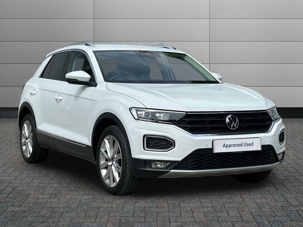 Volkswagen T-Roc 1.5 Tsi Evo Sel Dsg Euro 6 Ss CV71SMX White