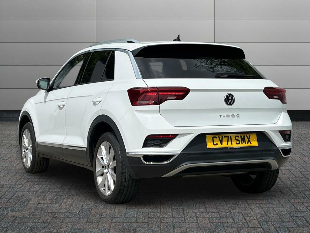 Volkswagen T-Roc 1.5 Tsi Evo Sel Dsg Euro 6 Ss CV71SMX White #2