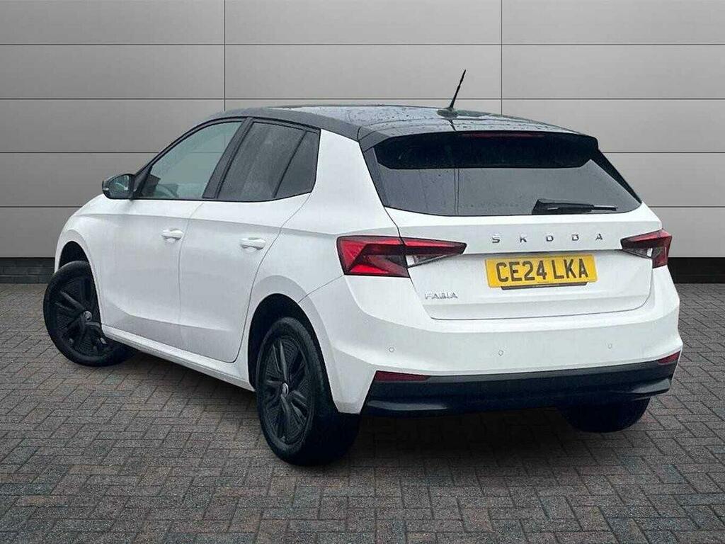 Skoda Fabia 1.0 Tsi Colour Edition Dsg Euro 6 Ss CE24LKA White #3