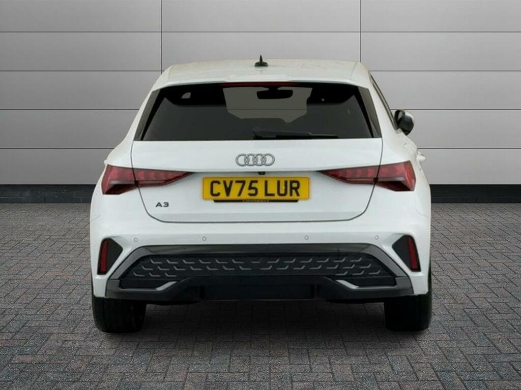 Audi A3 1.5 Tfsi S Line Sportback S Tronic Euro 6 Ss CV75LUR White #6