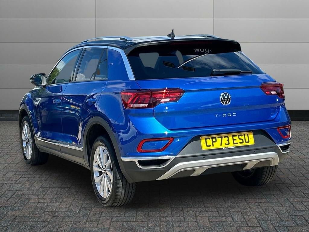 Volkswagen T-Roc 1.0 Tsi Style Euro 6 Ss CP73ESU Blue #2