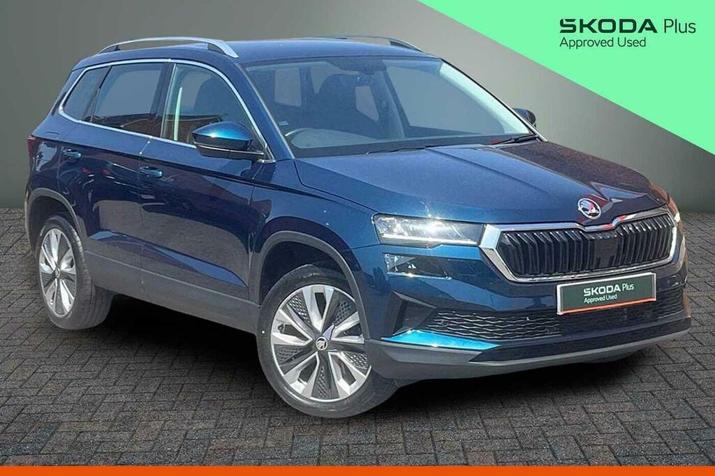 Skoda Karoq 1.5 Tsi Act Se L Dsg Euro 6 Ss WD73EJX Blue