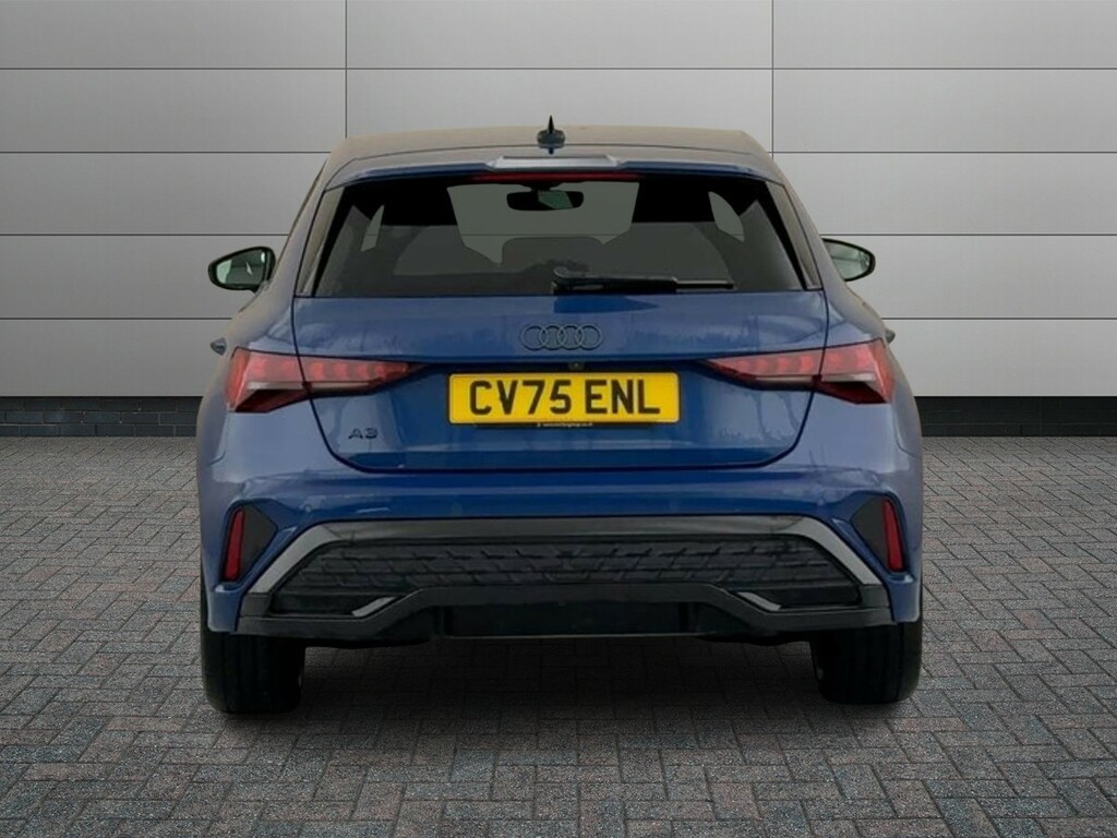 Audi A3 1.5 Tfsi Black Edition Sportback S Tronic Euro 6 CV75ENL Blue #6