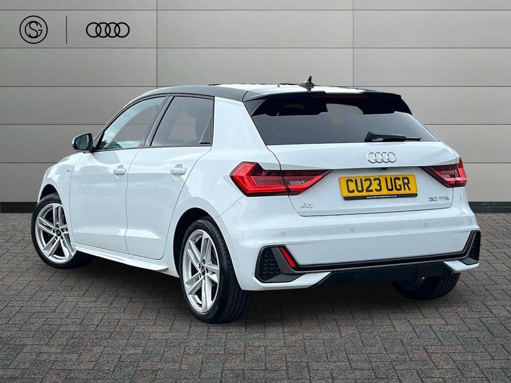 Audi A1 1.0 Tfsi 30 S Line Sportback Euro 6 Ss CU23UGR White #2