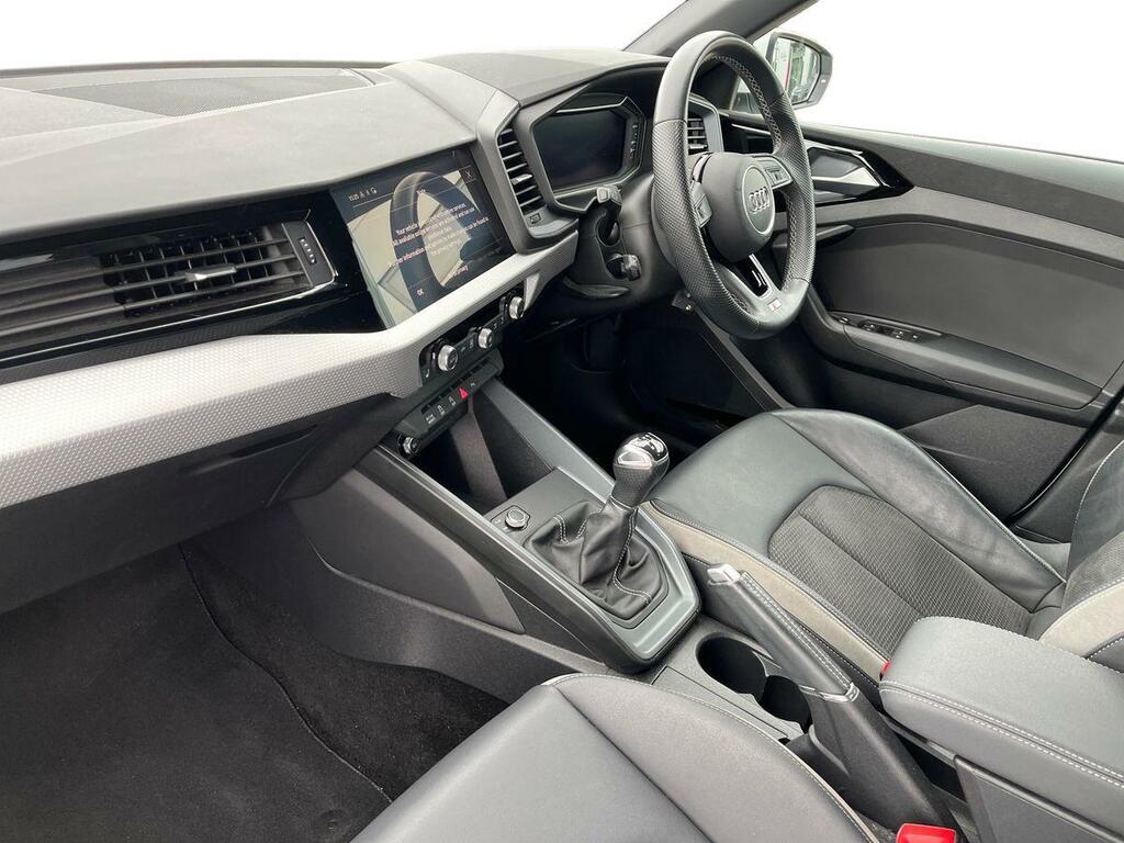 Audi A1 1.0 Tfsi 30 S Line Sportback Euro 6 Ss CU23UGR White #3