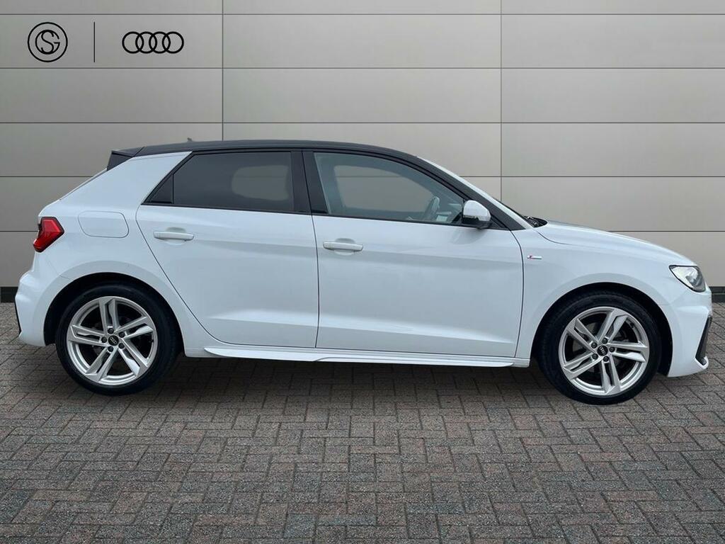 Audi A1 1.0 Tfsi 30 S Line Sportback Euro 6 Ss CU23UGR White #5