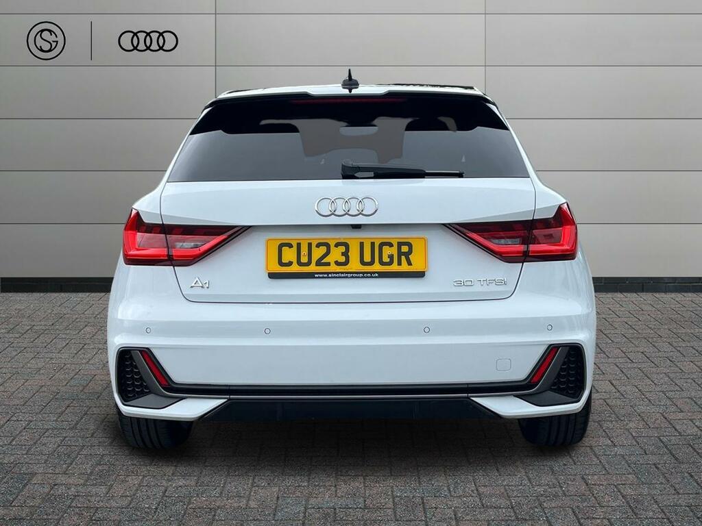 Audi A1 1.0 Tfsi 30 S Line Sportback Euro 6 Ss CU23UGR White #6