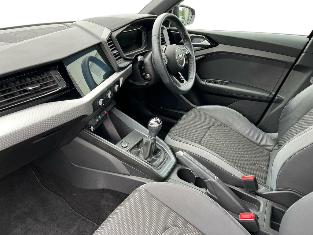 Audi A1 1.0 Tfsi 30 S Line Sportback Euro 6 Ss CV22UJH Black #3