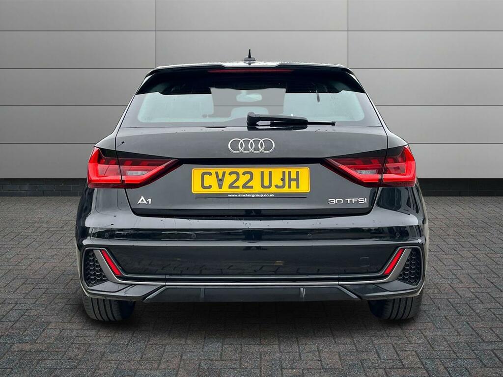 Audi A1 1.0 Tfsi 30 S Line Sportback Euro 6 Ss CV22UJH Black #6