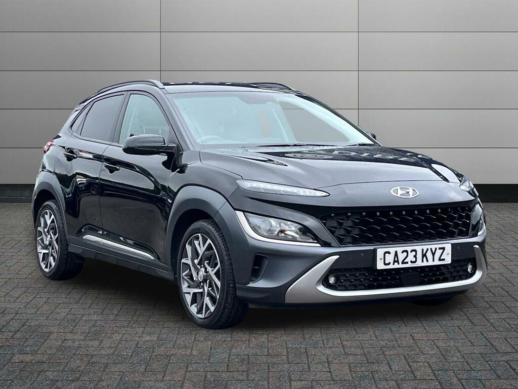 Hyundai Kona 1.6 H-gdi Premium Suv Hybrid Dct Euro 6 Black