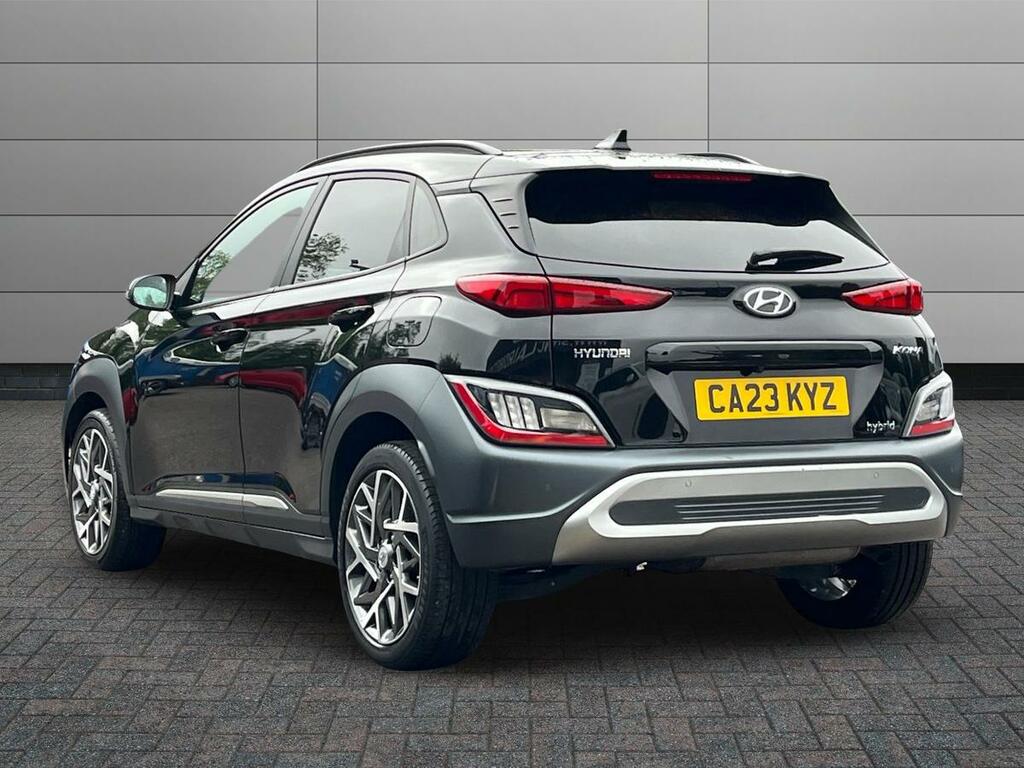 Hyundai Kona 1.6 H-gdi Premium Suv Hybrid Dct Euro 6 Black #2