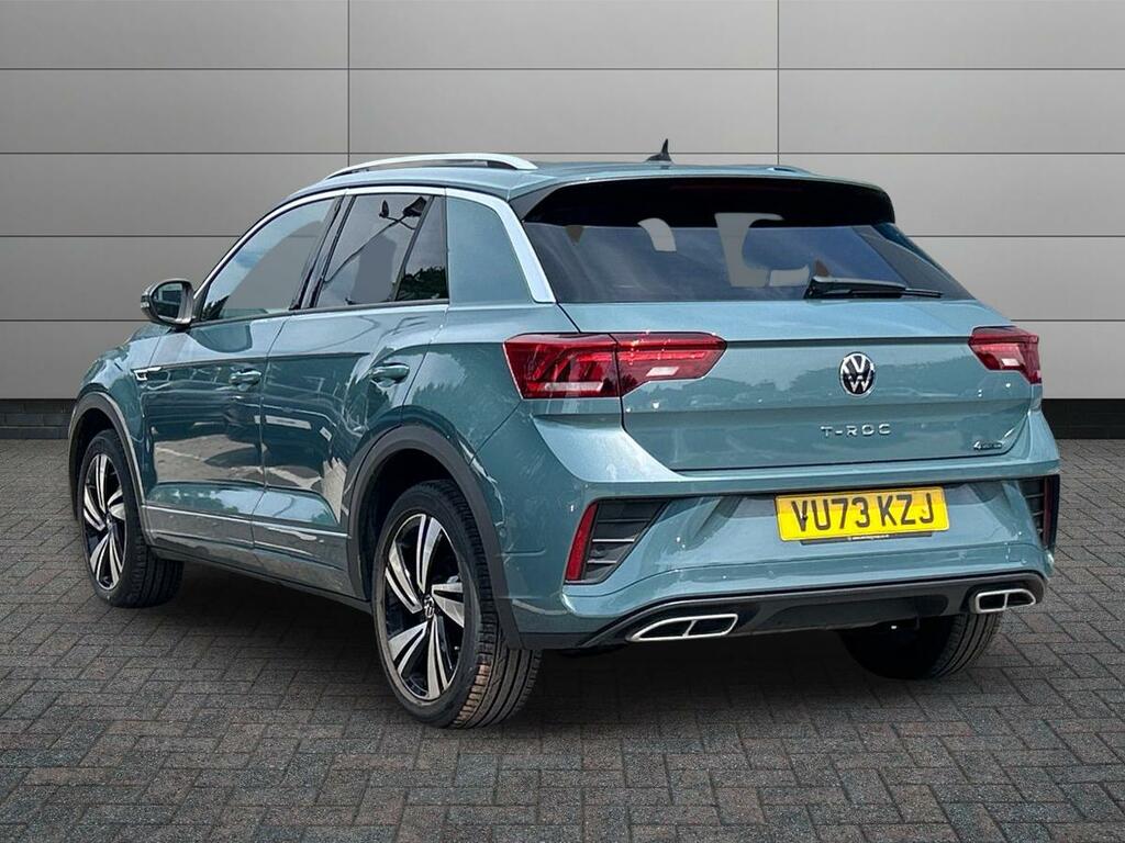Volkswagen T-Roc 2.0 Tsi 4Motion R-line Dsg Blue #2