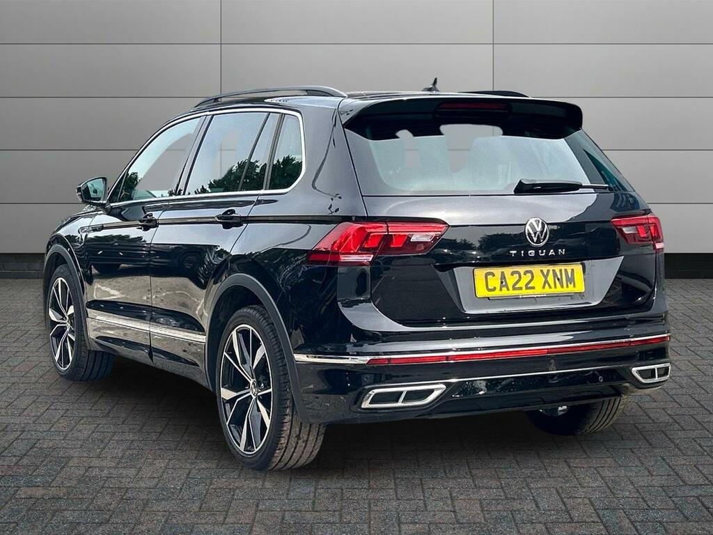 Volkswagen Tiguan 1.5 Tsi R-line Dsg Euro 6 Ss CA22XNM Black #2