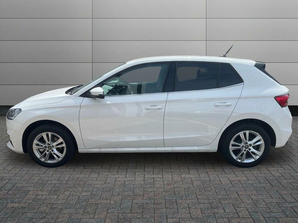 Skoda Fabia 1.0 Tsi Se L Edition Euro 6 Ss CK26XOM White #5