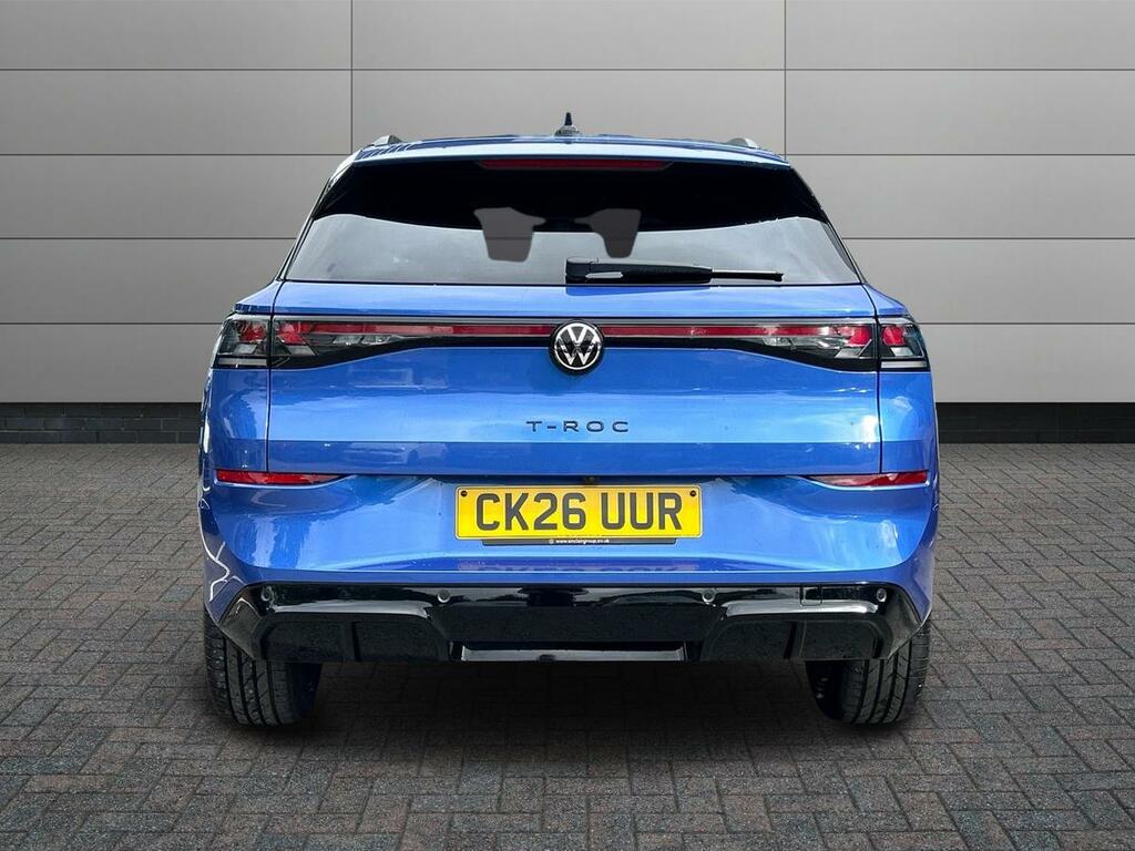 Volkswagen T-Roc 1.5 Etsi Mhev R-line Dsg Euro 6 Ss CK26UUR Blue #6