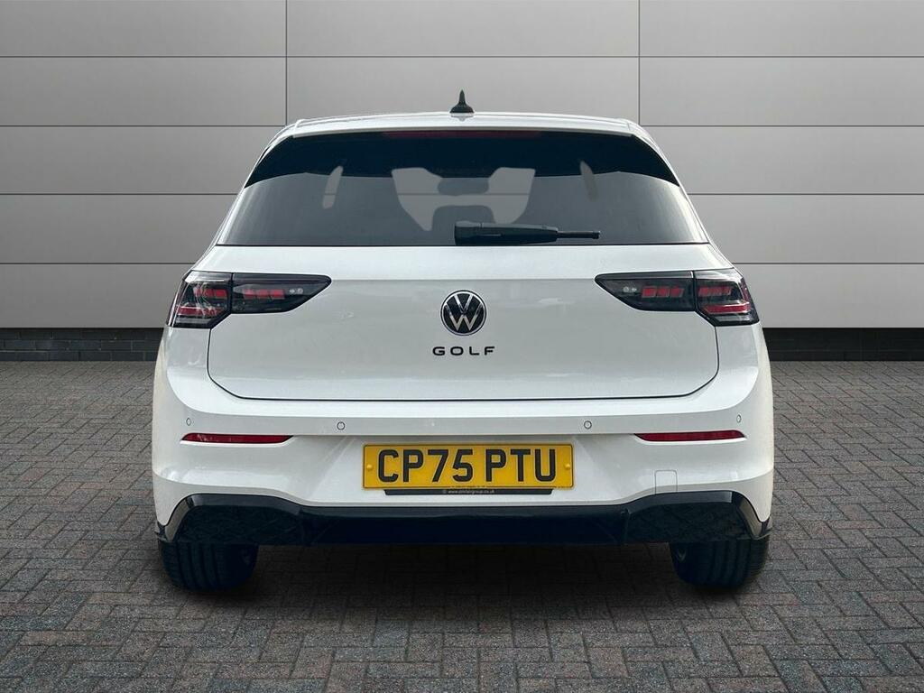 Volkswagen Golf 1.5 Etsi Mhev Black Edition Dsg Euro 6 Ss CP75PTU White #6