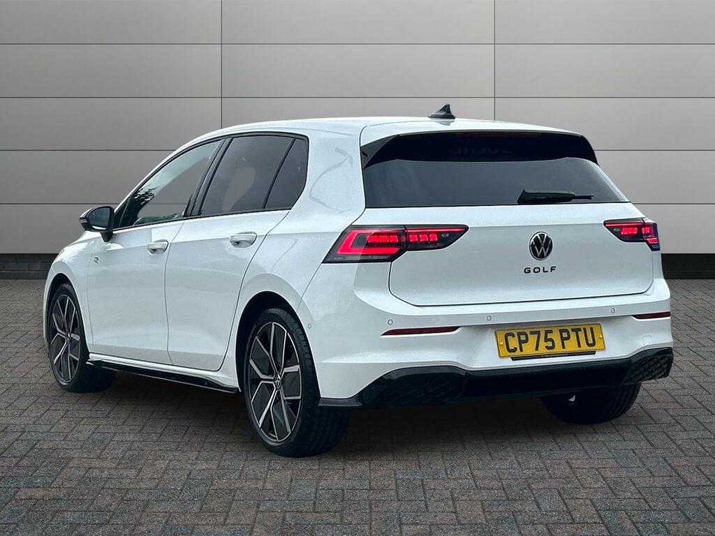 Volkswagen Golf 1.5 Etsi Mhev Black Edition Dsg Euro 6 Ss CP75PTU White #2