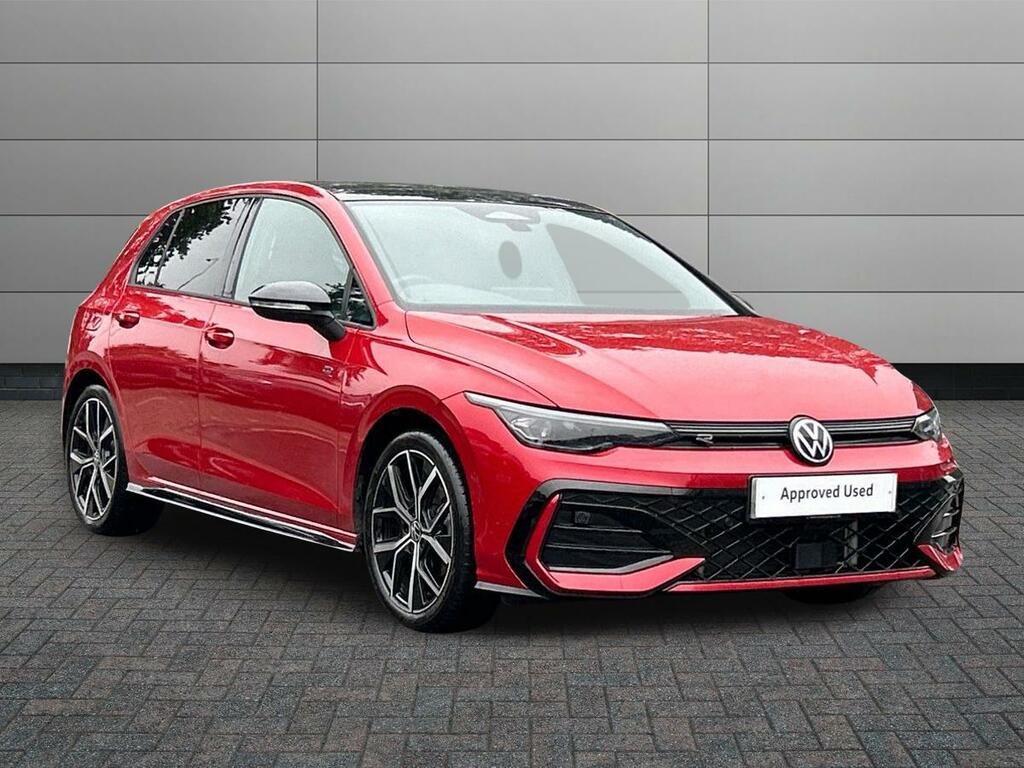 Volkswagen Golf 1.5 Etsi Mhev Black Edition Dsg Euro 6 Ss CN26WEP Red