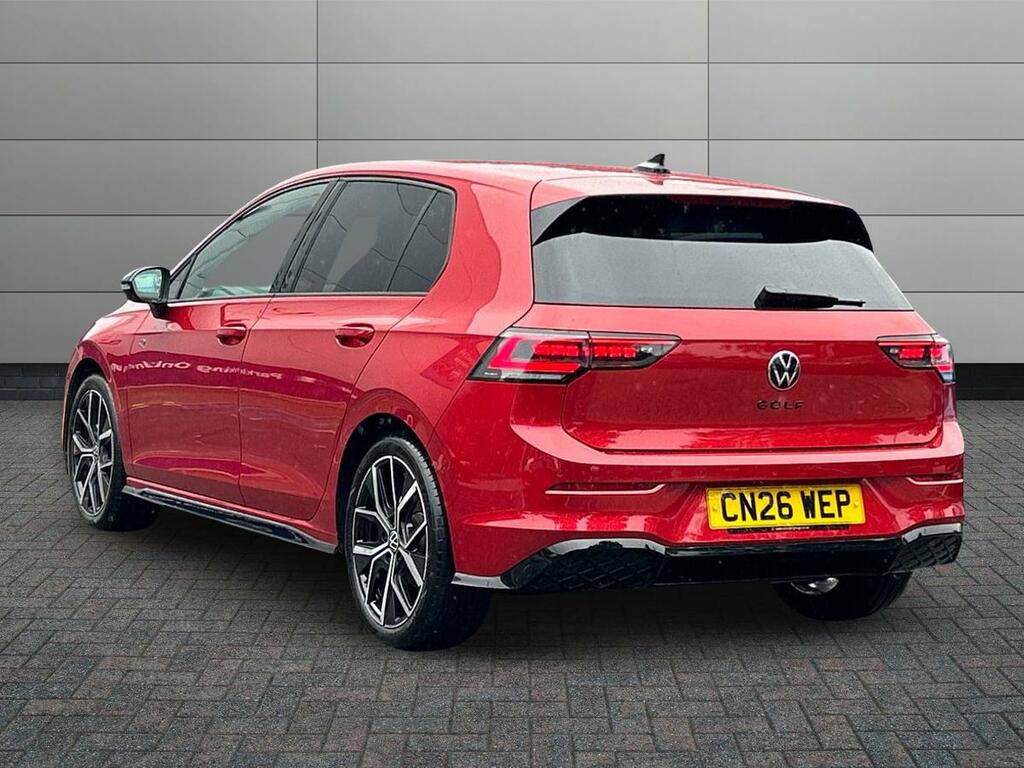 Volkswagen Golf 1.5 Etsi Mhev Black Edition Dsg Euro 6 Ss CN26WEP Red #2