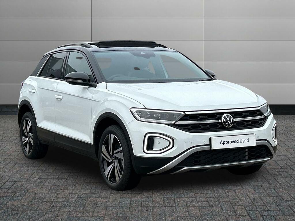 Volkswagen T-Roc 1.5 Tsi Style Design Panoramic Sunroof White