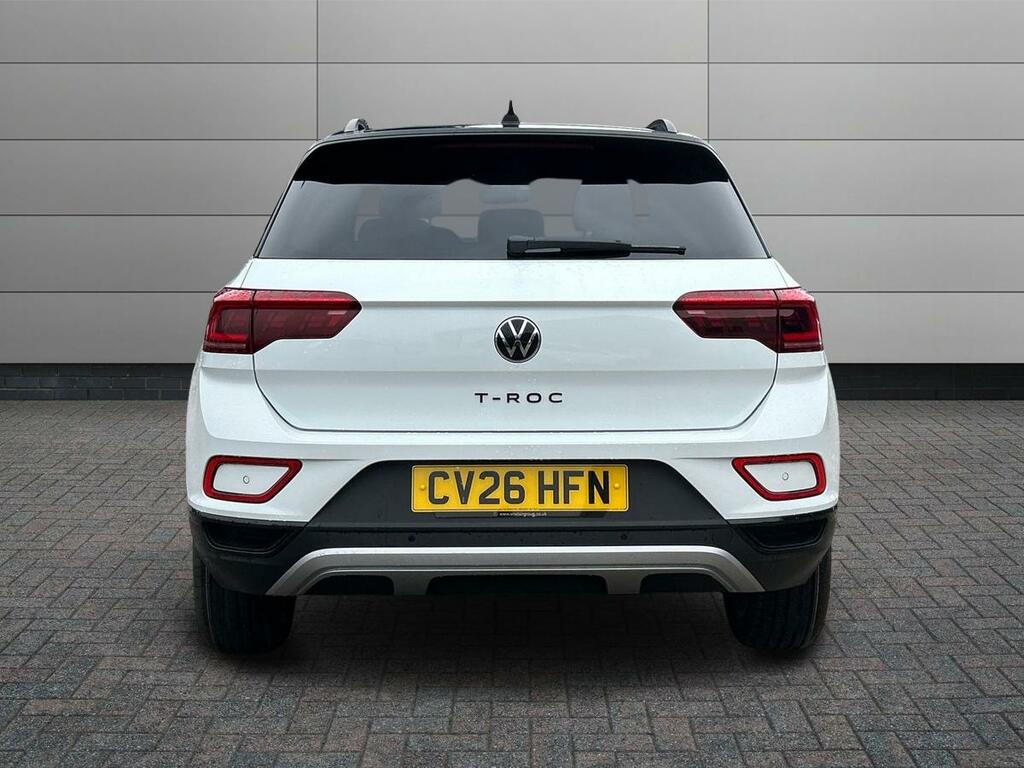 Volkswagen T-Roc 1.5 Tsi Style Design Panoramic Sunroof White #6
