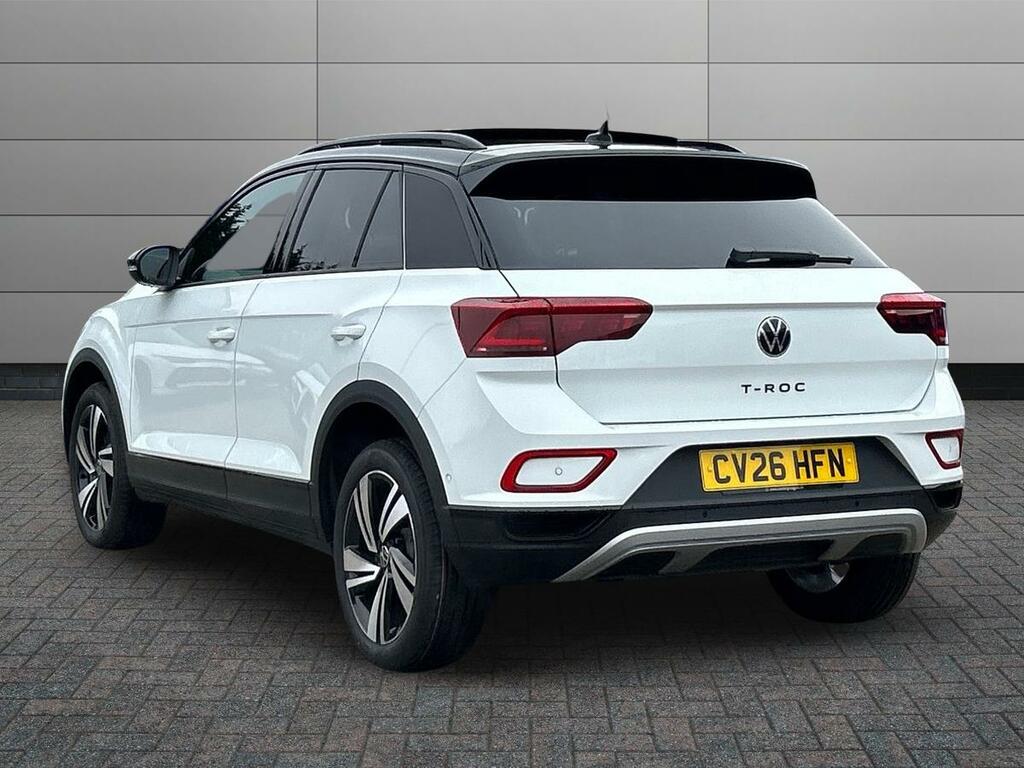 Volkswagen T-Roc 1.5 Tsi Style Design Panoramic Sunroof White #2