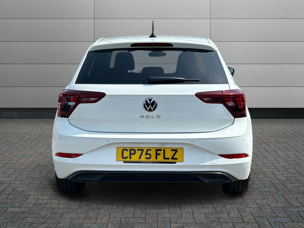 Volkswagen Polo 1.0 Tsi Match Euro 6 Ss CP75FLZ White #6