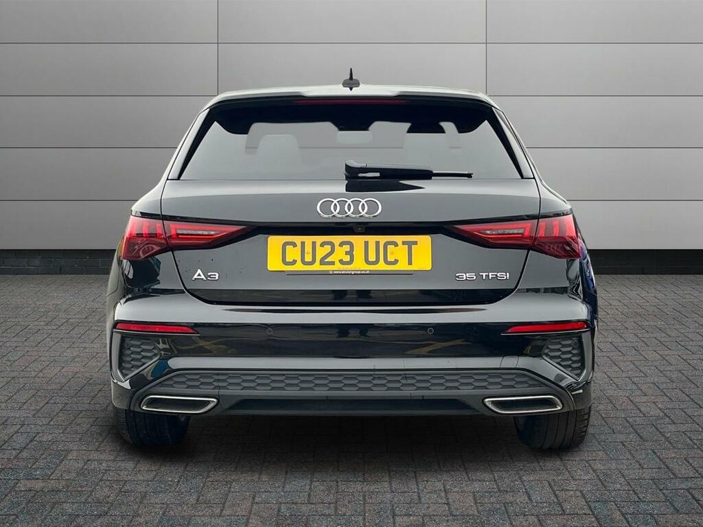 Audi A3 1.5 Tfsi 35 S Line Sportback Euro 6 Ss CU23UCT Black #6